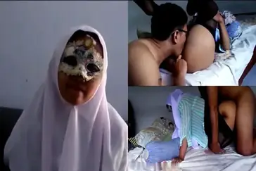 Bokep Indo Jilbab Putih Dientot Layani Bos Suami