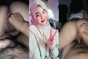 Ukhti Farhani TikTokers Jilbab Ketat Dihajar Crot Dalam 4K